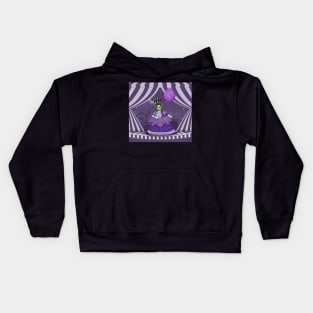 Countess and purple balloon Kids Hoodie